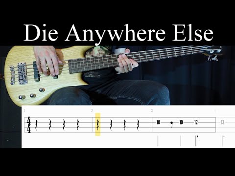Die Anywhere Else (Night in the Woods) - Bass Cover (With Tabs) by Leo Düzey