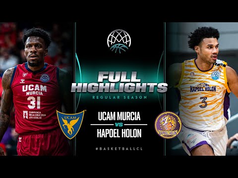 UCAM Murcia v Hapoel Holon | Full Game Highlights | #BasketballCL 2023-24