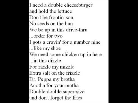 Big Mac Rap With Lyrics