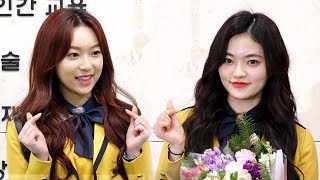 [HD영상] 에이프릴(April) 양예나-다이아(DIA) 솜이, 시원 섭섭한 졸업(190215)
