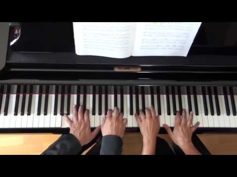 Tchaikovsky - Swan Lake Waltz - Piano 4 hands - Ramzi Hakim, Franca Moschini