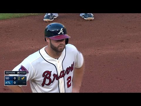 SD@ATL: Gattis advances runners on ground-rule double