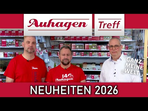 Auhagen meeting with our new products for 2026, exclusive insights & tips!