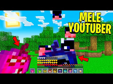 HO MANGIATO LE *MELE DEGLI YOUTUBERS* su MINECRAFT ITA