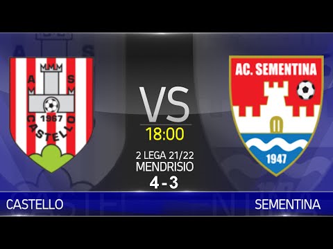 AS Castello VS AC Sementina (2° Lega 21/22)