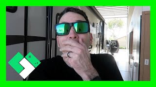 TRAVEL TRAILER MEETS NEW HOUSE (Day 1808)