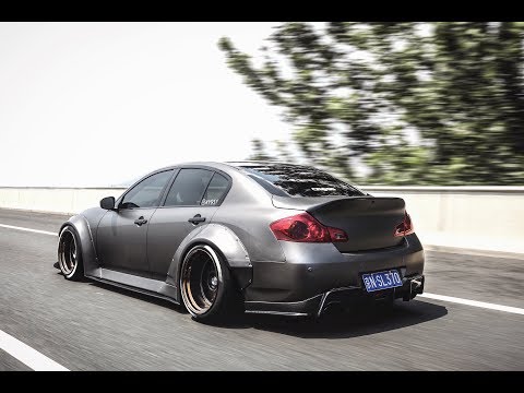 AY's Widebody G37 sedan first look
