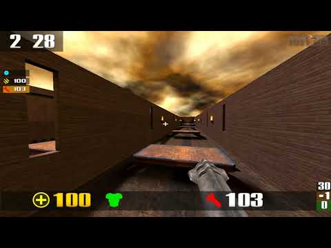 Quake 3 CPMA: Strafe jumping in vq3