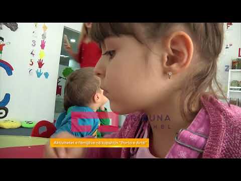 Aktivitetet e fëmijëve në kopshtin ''Porta e Artë''