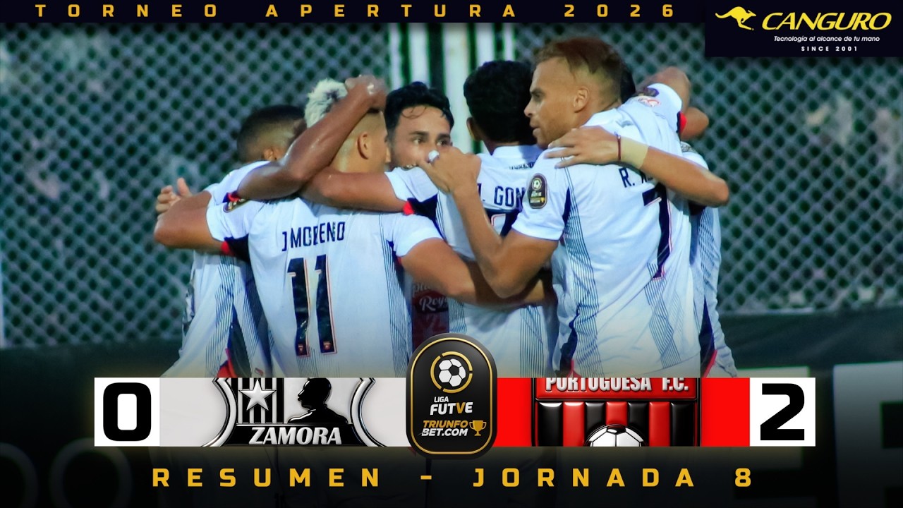 Zamora vs Portuguesa Highlights