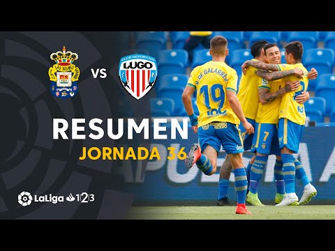 Resumen de UD Las Palmas vs CD Lugo (4-1)