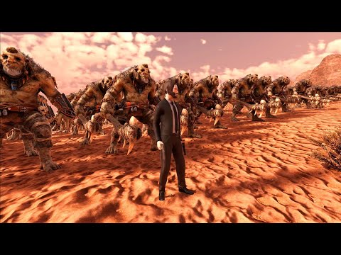 JOHN WICK LEADS 10,000 TROLLS AGAINST 1,000,000 PERSIANS | Ultimate Epic Battle Simulator 2 | UEBS2