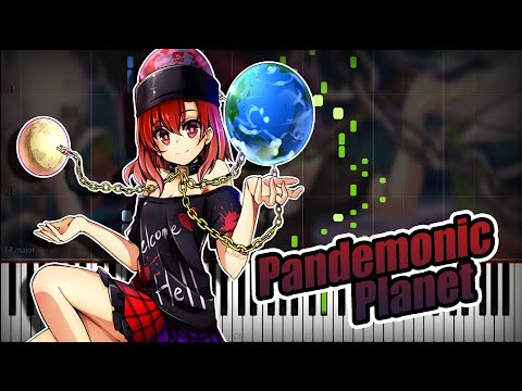 Touhou 15 LoLK - Pandemonic Planet ▶ Synthesia / Piano