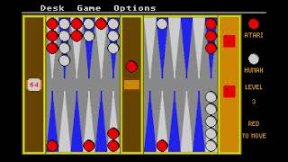 Backgammon /Atari ST