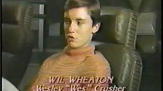 Wil Wheaton Star Trek The Next Generation Pre Air Interview video