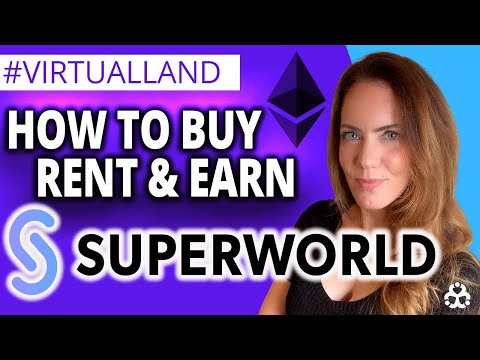How To Buy, Sell, Rent, Earn in SUPERWORLD APP Augmented Reality Metaverse with NFT Marketplace
