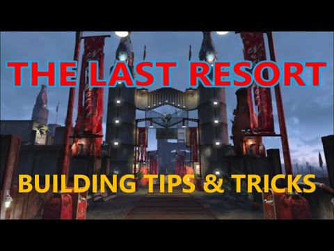 The Last Resort settlement build at Spectacle island