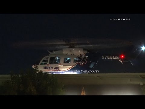 Stabbing Victim Seeks Help at 7-Eleven / Victorille  RAW FOOTAGE