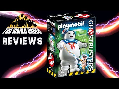Playmobil Ghostbusters Slimer, Stay Puft and Ecto-1 REVIEW