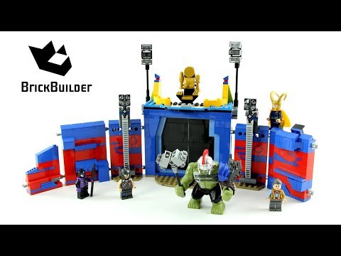 Vidéo LEGO Marvel 76088 : Thor contre Hulk : le combat dans l'arène