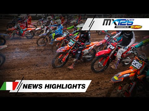 News Highlights | EMX125 Presented by FMF Racing Race 2 | MXGP of Italy 2024 #MXGP #Motocross