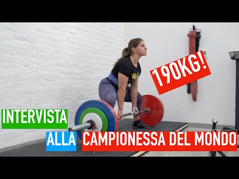 "IL DITINO" intervista con la campionessa del mondo di powerlifting ed il suo coach!