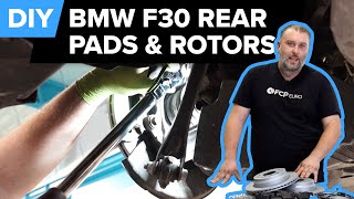 BMW F30 Rear Brake Pad & Disc Replacement DIY (228i, 328i, 430i, & More)