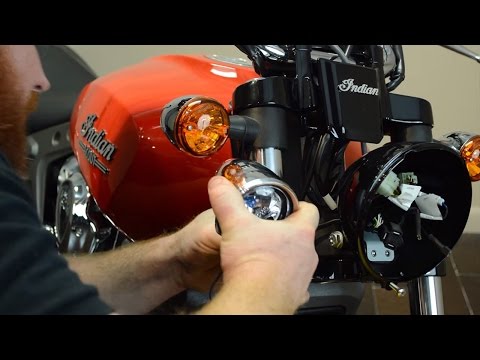 2016 Indian Scout Project: Episode 5 - Kuryakyn Driving Lights Install