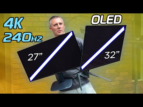 27 vs 32 inch 4K 240HZ OLED, which is best for Gamers?!