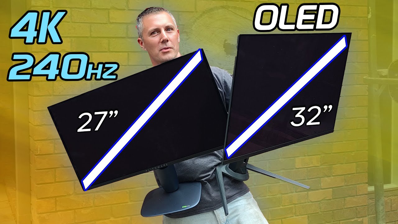 27 vs 32 inch 4K 240HZ OLED, which is best for Gamers?!