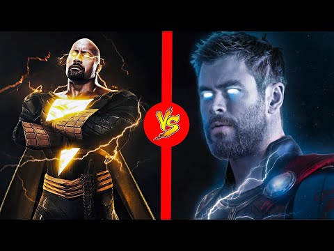 Thor vs Black Adam 🔥💪 Who's Gonna Win ?
