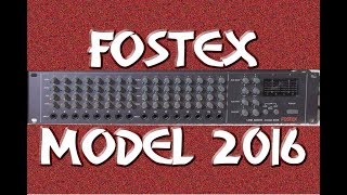 Video thumbnail for Fostex 2016 Line Mixer- "Bigg Butt"- Sonic Hologram by Hammy Technoid