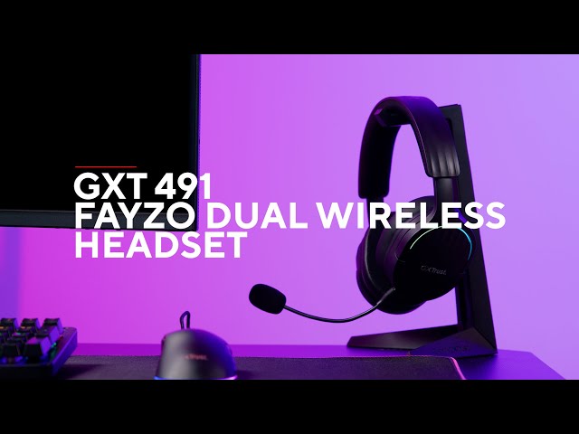 Video teaser per Dual Wireless Connection Fayzo! The new gaming headset you need.