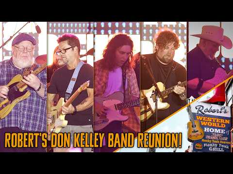 5 Telecasters! Brent Mason, Daniel Donato, JD Simo, Johnny Hiland & Redd Volkaert Robert’s Reunion!