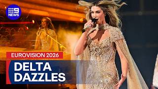 Delta Goodrem narrowly misses out as Bulgaria wins Eurovision crown | 9 News Australia