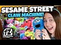 Winning Sesame Street Toy Plush From IT Z Arcade Claw Machines