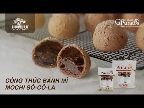 Công thức bánh mì mochi sô-cô-la