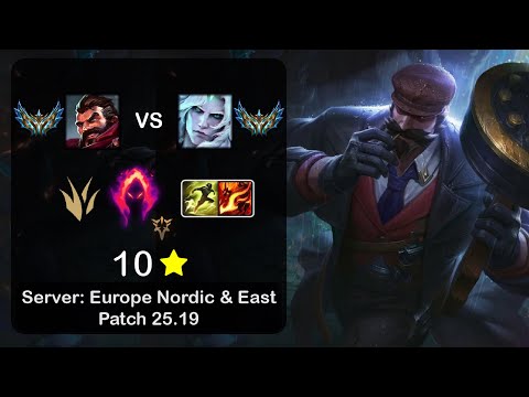 Graves Jungle vs Viego - EUNE Challenger - Patch 25.19