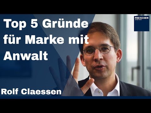 💡 Top 5 Gründe für die Markenanmeldung durch einen Anwalt #rolfclaessen