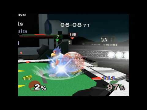 Spring 2017 ROW #9 Melee Singles - Grand Finals Set 1 - IWD (Ash) vs Falco Escobar