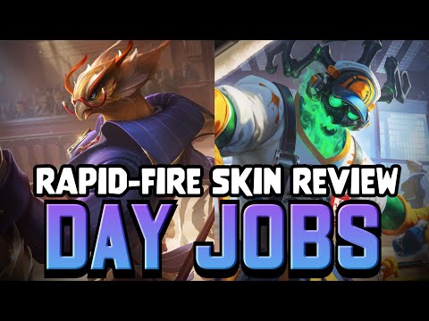 Rapid-Fire Skin Review: Attorney Azir & Janitor Thresh