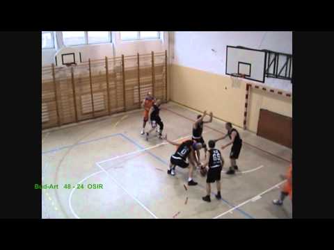 Liga Okręgowa Koszykówki 2010/2011  Bud-Art Częstochowa - OSIR Kłobuck  2 kwarta