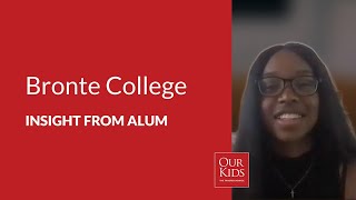 Bronte College, Alumnus Video Review from Immanuela Okeke