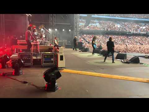 On stage with Foo Fighters - All my life