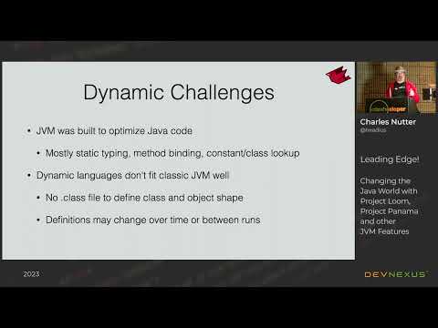 Devnexus 2023 - Leading Edge! Changing the Java World  - Charles Nutter