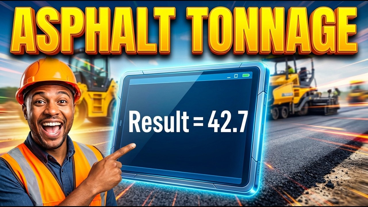 Asphalt Tonnage Calculator