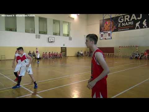 U14  (2004)  Ćwierćfinał MP MKKS Rybnik vs Kadet Biała Podlaska 04.05.2018