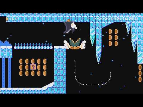Ice Caverns by Teryl - Super Mario Maker 2 - No Commentary 1bv