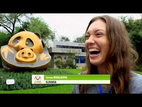 When the players met the pandas