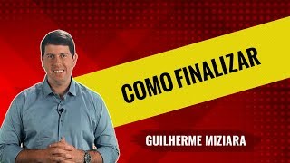 Como finalizar uma apresentação